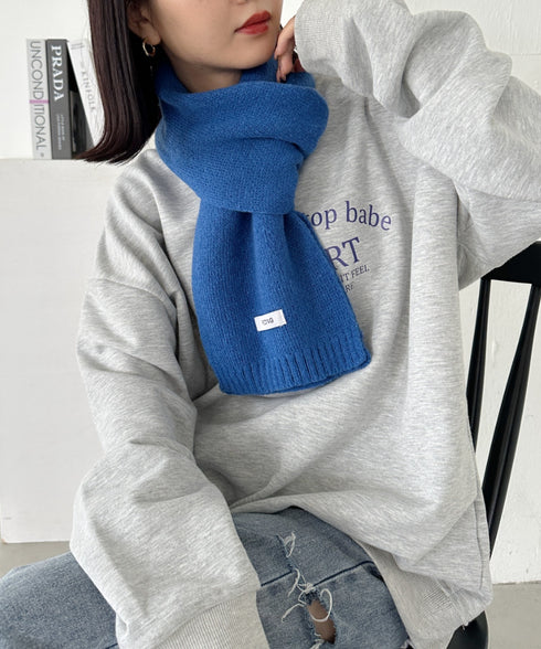 ショートニットマフラー | MD6241002 | ブルー