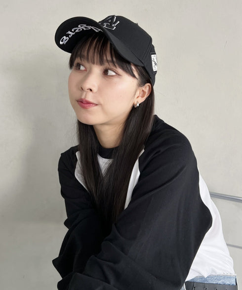 MLB Korea(エムエルビーコリア)/ダイヤモンド刺繍ロゴパッチボールキャップ メジャーリーグ べースボール ロゴキャップ サイズ調整可能/DIAMOND LOGO PATCH BALL CAP | AT52410317 | ブラック系その他