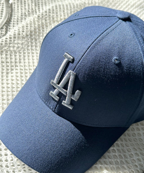 MLB Korea(エムエルビーコリア)/ダイヤモンド刺繍ロゴパッチボールキャップ メジャーリーグ べースボール ロゴキャップ サイズ調整可能/DIAMOND LOGO PATCH BALL CAP | AT52410317 | ブルー系その他