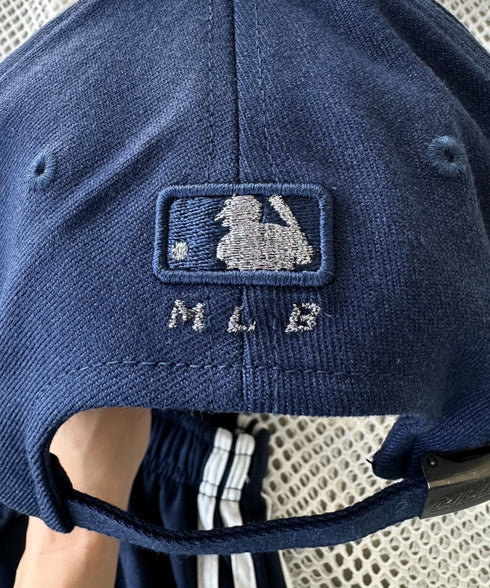 MLB Korea(エムエルビーコリア)/ダイヤモンド刺繍ロゴパッチボールキャップ メジャーリーグ べースボール ロゴキャップ サイズ調整可能/DIAMOND LOGO PATCH BALL CAP | AT52410317 | ブルー系その他