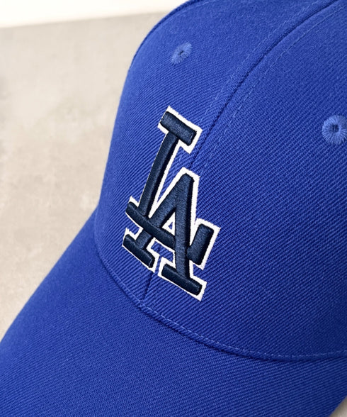 MLB Korea(エムエルビーコリア)/ダイヤモンド刺繍ロゴパッチボールキャップ メジャーリーグ べースボール ロゴキャップ サイズ調整可能/DIAMOND LOGO PATCH BALL CAP | AT52410317 | ブルー