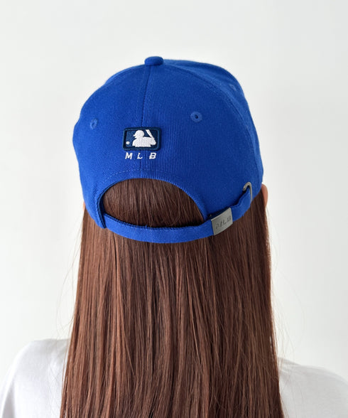 MLB Korea(エムエルビーコリア)/ダイヤモンド刺繍ロゴパッチボールキャップ メジャーリーグ べースボール ロゴキャップ サイズ調整可能/DIAMOND LOGO PATCH BALL CAP | AT52410317 | ブルー