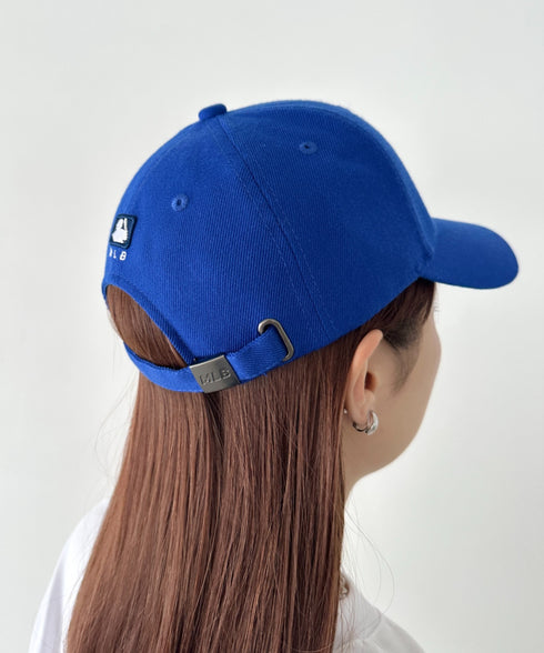 MLB Korea(エムエルビーコリア)/ダイヤモンド刺繍ロゴパッチボールキャップ メジャーリーグ べースボール ロゴキャップ サイズ調整可能/DIAMOND LOGO PATCH BALL CAP | AT52410317 | ブルー