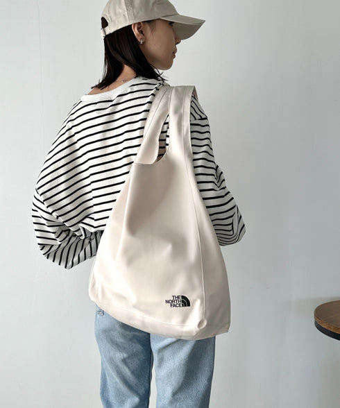 THE NORTH FACE(ザ・ノースフェイス)/軽量 エコバッグ ショッパーバッグ トライアングルバッグ/TNF SHOPPER BAG S | IM12410337 | クリーム