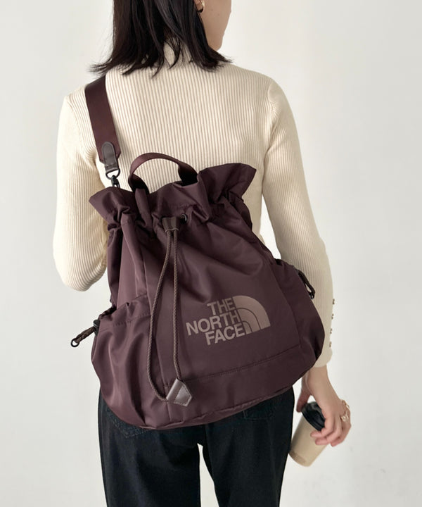 国内未発売 THE NORTH FACE(ザ・ノースフェイス)/5WAY 巾着型バッグ ショルダー リュック/W LIGHT BONNEY PACK | IM12410368 | ダークブラウン