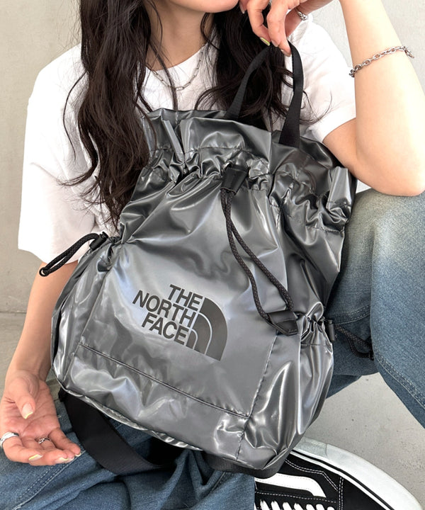 国内未発売 THE NORTH FACE(ザ・ノースフェイス)/5WAY 巾着型バッグ ショルダー リュック/W LIGHT BONNEY PACK | IM12410368 | グレー