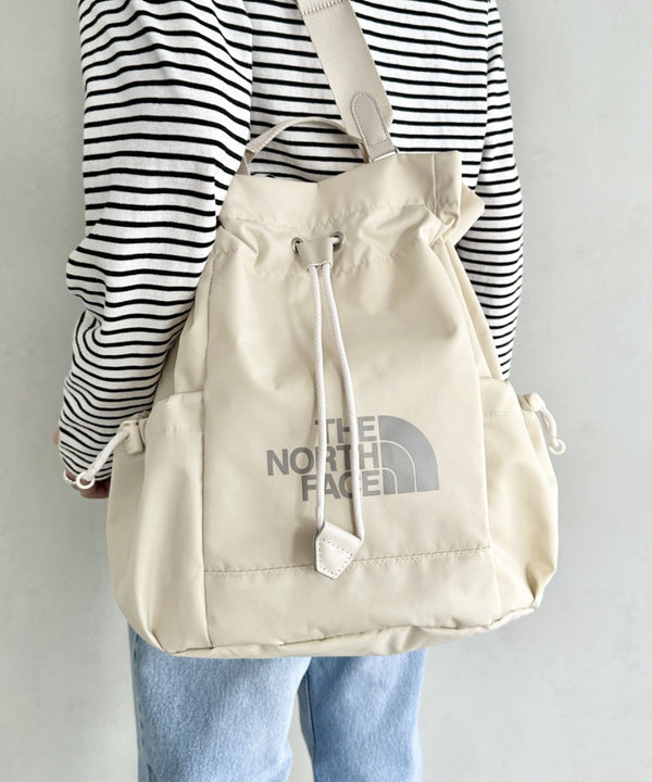 国内未発売 THE NORTH FACE(ザ・ノースフェイス)/5WAY 巾着型バッグ ショルダー リュック/W LIGHT BONNEY PACK | IM12410368 | ホワイト