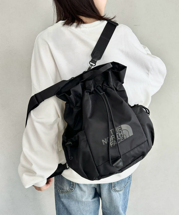 国内未発売 THE NORTH FACE(ザ・ノースフェイス)/5WAY 巾着型バッグ ショルダー リュック/W LIGHT BONNEY PACK | IM12410368 | ブラック