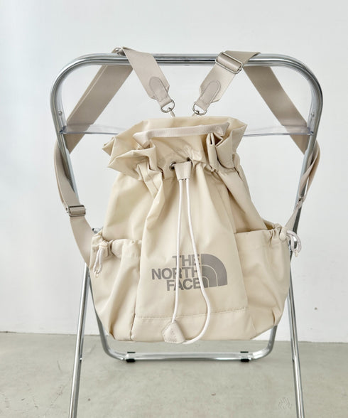 国内未発売 THE NORTH FACE(ザ・ノースフェイス)/5WAY 巾着型バッグ ショルダー リュック/W LIGHT BONNEY PACK | IM12410368 | ホワイト