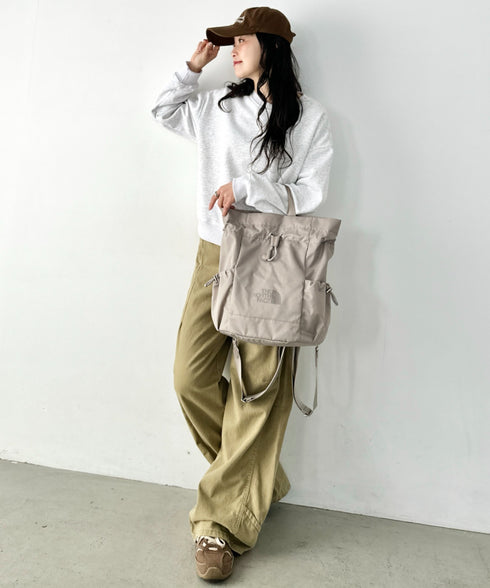 THE NORTH FACE(ザ・ノースフェイス)/5WAY 巾着型バッグ ショルダー リュック/W LIGHT BONNEY PACK | IM12410368 | ブラウン