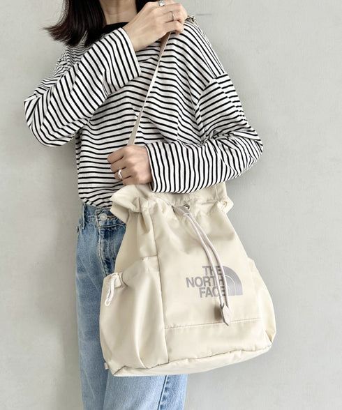 国内未発売 THE NORTH FACE(ザ・ノースフェイス)/5WAY 巾着型バッグ ショルダー リュック/W LIGHT BONNEY PACK | IM12410368 | ホワイト