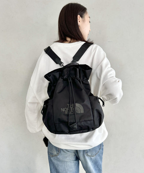 国内未発売 THE NORTH FACE(ザ・ノースフェイス)/5WAY 巾着型バッグ ショルダー リュック/W LIGHT BONNEY PACK | IM12410368 | ブラック