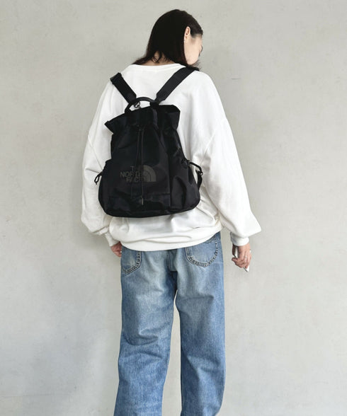 国内未発売 THE NORTH FACE(ザ・ノースフェイス)/5WAY 巾着型バッグ ショルダー リュック/W LIGHT BONNEY PACK | IM12410368 | ブラック