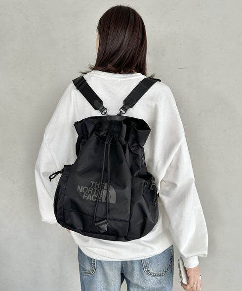 国内未発売 THE NORTH FACE(ザ・ノースフェイス)/5WAY 巾着型バッグ ショルダー リュック/W LIGHT BONNEY PACK | IM12410368 | ブラック