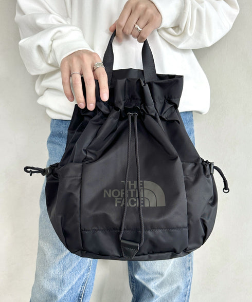 国内未発売 THE NORTH FACE(ザ・ノースフェイス)/5WAY 巾着型バッグ ショルダー リュック/W LIGHT BONNEY PACK | IM12410368 | ブラック