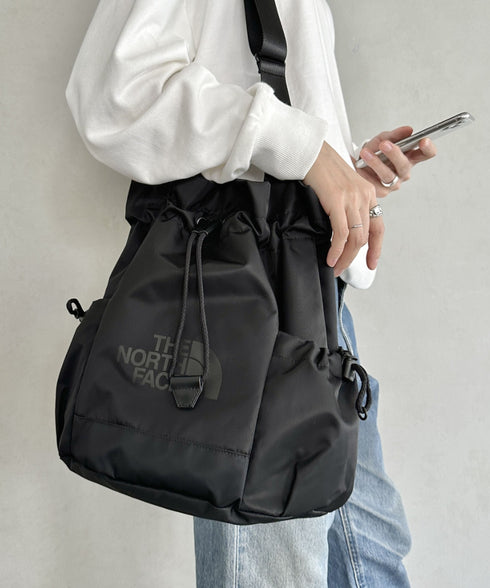 国内未発売 THE NORTH FACE(ザ・ノースフェイス)/5WAY 巾着型バッグ ショルダー リュック/W LIGHT BONNEY PACK | IM12410368 | ブラック