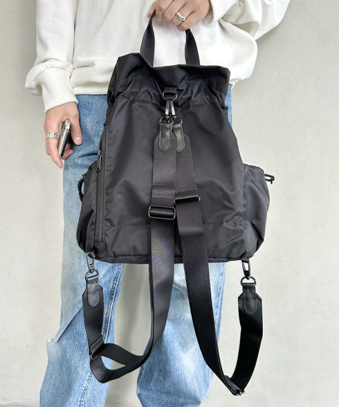 国内未発売 THE NORTH FACE(ザ・ノースフェイス)/5WAY 巾着型バッグ ショルダー リュック/W LIGHT BONNEY PACK | IM12410368 | ブラック