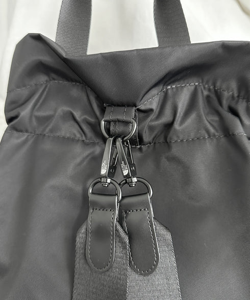 国内未発売 THE NORTH FACE(ザ・ノースフェイス)/5WAY 巾着型バッグ ショルダー リュック/W LIGHT BONNEY PACK | IM12410368 | ブラック