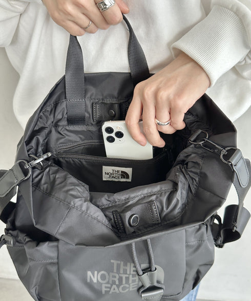 国内未発売 THE NORTH FACE(ザ・ノースフェイス)/5WAY 巾着型バッグ ショルダー リュック/W LIGHT BONNEY PACK | IM12410368 | ブラック