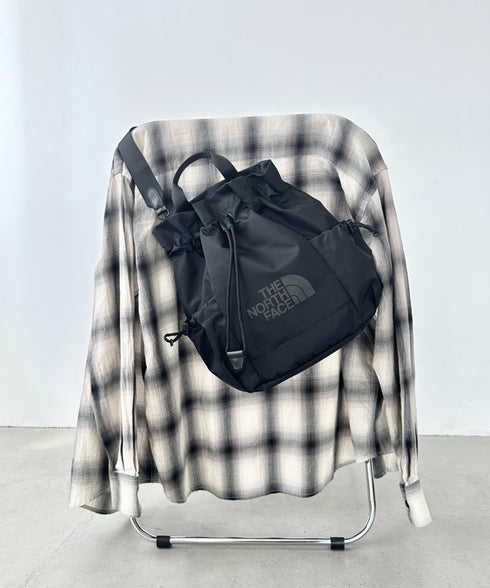 国内未発売 THE NORTH FACE(ザ・ノースフェイス)/5WAY 巾着型バッグ ショルダー リュック/W LIGHT BONNEY PACK | IM12410368 | ブラック