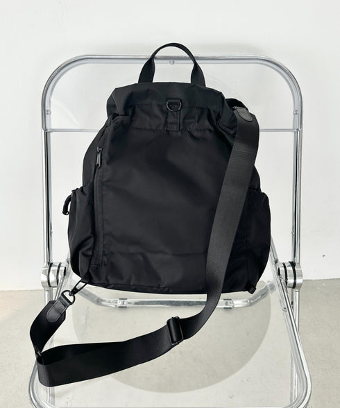 国内未発売 THE NORTH FACE(ザ・ノースフェイス)/5WAY 巾着型バッグ ショルダー リュック/W LIGHT BONNEY PACK | IM12410368 | ブラック