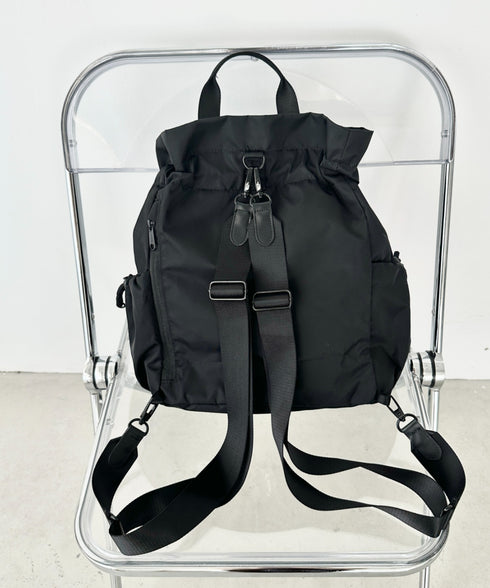 国内未発売 THE NORTH FACE(ザ・ノースフェイス)/5WAY 巾着型バッグ ショルダー リュック/W LIGHT BONNEY PACK | IM12410368 | ブラック