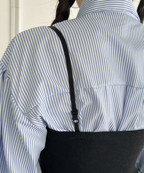 バルーンティアードキャミワンピース | LO22420003 | ブラック