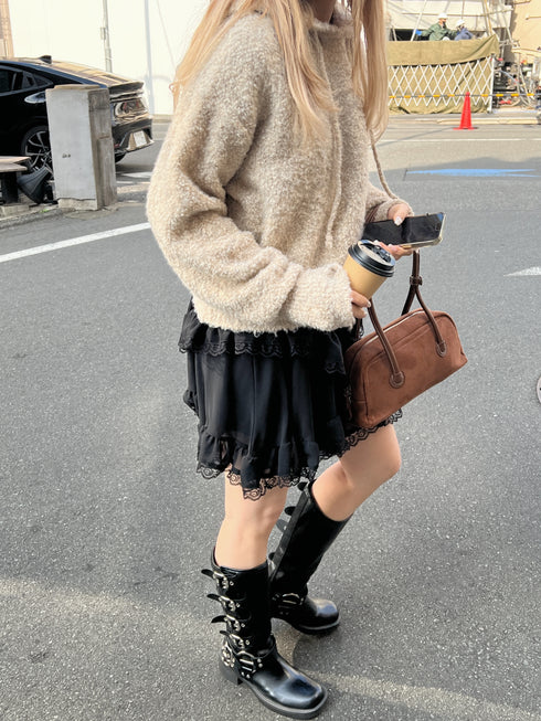 フーディーモヘアニット | SL2244643 | アイボリー