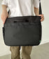 THE NORTH FACE(ザ・ノースフェイス)/カラビナミニポーチ付 A4 対応 収納ポケット多数 ショルダーバッグ/SUPER MESSENGER BAG L | IM12410428 | ブラック