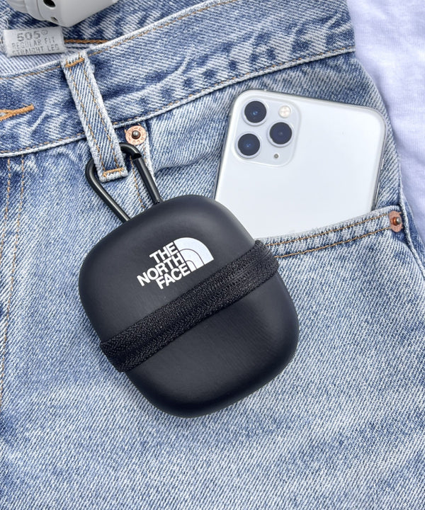 THE NORTH FACE(ザ・ノースフェイス)/カラビナ付 ヌプシモールドポーチ バイカラーポーチ 小物入れ /NUPTSE MOLD POUCH | IM6242018 | ブラック