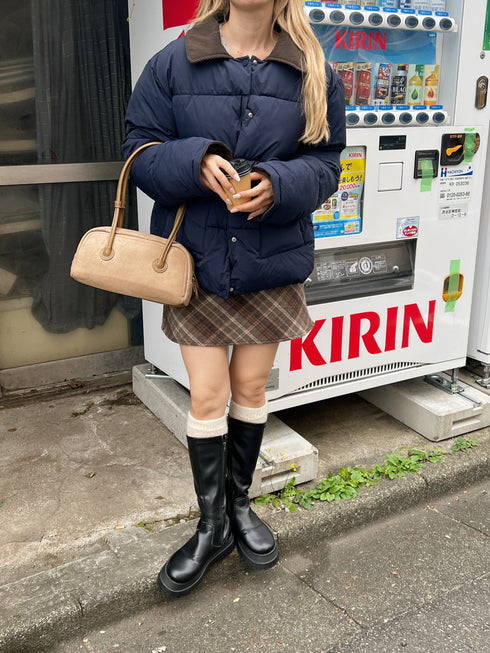 チェック台形スカート | SL2243623 | ブラウン