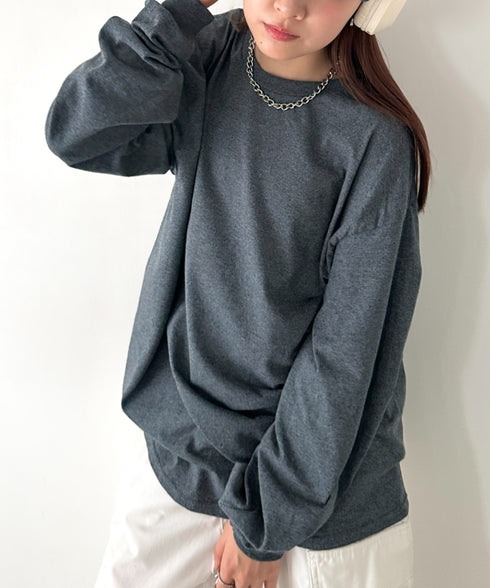 GILDAN(ギルダン) /ベーシック ロングスリーブ Tシャツ コットン ビッグシルエット オーバーサイズ サイズカラバリ豊富 長袖 ロンT 6.0オンス | 2193062 | ダークグレー