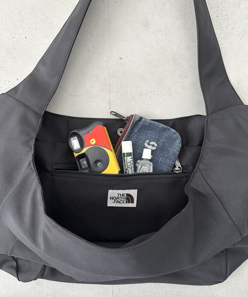 THE NORTH FACE(ザ・ノースフェイス)/2WAY ビッグロゴ ショルダーバッグ トートバッグ/BIG LOGO SHOULDER BAG | IM1242021 | ダークグレー