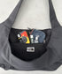 THE NORTH FACE(ザ・ノースフェイス)/2WAY ビッグロゴ ショルダーバッグ トートバッグ/BIG LOGO SHOULDER BAG | IM1242021 | ダークグレー