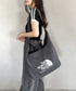 THE NORTH FACE(ザ・ノースフェイス)/2WAY ビッグロゴ ショルダーバッグ トートバッグ/BIG LOGO SHOULDER BAG | IM1242021 | ダークグレー