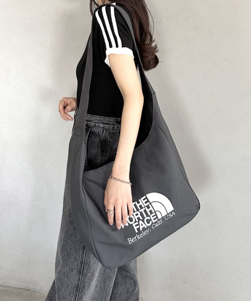 THE NORTH FACE(ザ・ノースフェイス)/2WAY ビッグロゴ ショルダーバッグ トートバッグ/BIG LOGO SHOULDER BAG | IM1242021 | ダークグレー
