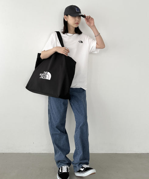 THE NORTH FACE(ザ・ノースフェイス)/ショッパーバッグ エコバッグ 大容量 大きいサイズ/TNF SHOPPER BAG L | IM1242022 | ブラック
