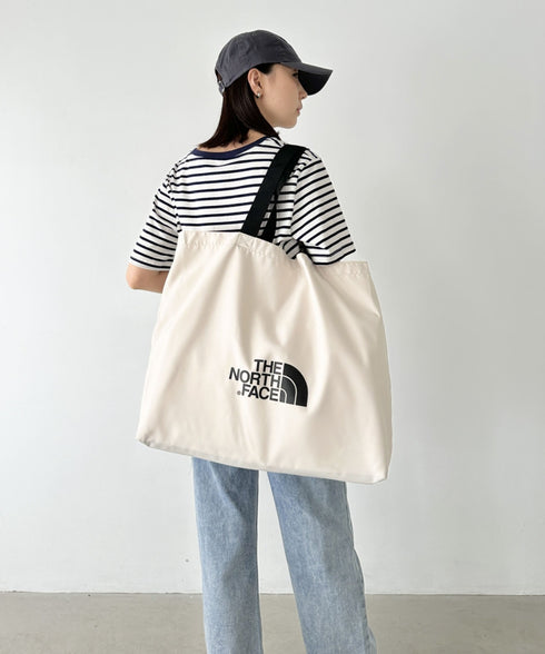 THE NORTH FACE(ザ・ノースフェイス)/ショッパーバッグ エコバッグ 大容量 大きいサイズ/TNF SHOPPER BAG L | IM1242022 | クリーム