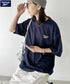 【WEB限定 別注】Reebok(リーボック)/ワンポイント ロゴ刺繍 クルーネック 半袖 Tシャツ | IM2242035 | ネイビー