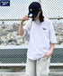 【WEB限定 別注】Reebok(リーボック)/ワンポイント ロゴ刺繍 クルーネック 半袖 Tシャツ | IM2242035 | ホワイト
