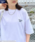 【WEB限定 別注】Reebok(リーボック)/ワンポイント ロゴ刺繍 クルーネック 半袖 Tシャツ | IM2242035 | ホワイト