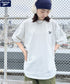 【WEB限定 別注】Reebok(リーボック)/ワンポイント ロゴ刺繍 クルーネック 半袖 Tシャツ | IM2242035 | グレー