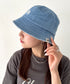 THE NORTH FACE(ザ・ノースフェイス)/ワンポイント ブランドロゴ刺繍 バケットハット/STANDARD BUCKET HAT | IM5242030 | ブルー