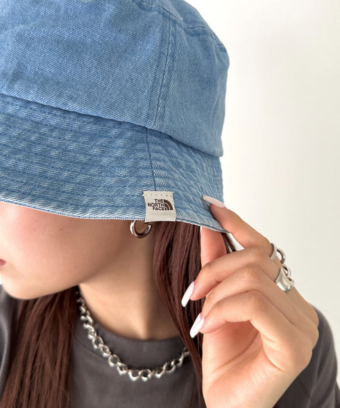 THE NORTH FACE(ザ・ノースフェイス)/ワンポイント ブランドロゴ刺繍 バケットハット/STANDARD BUCKET HAT | IM5242030 | ブルー