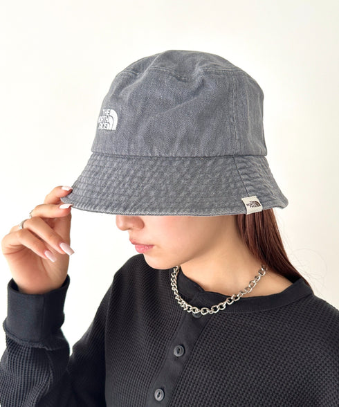 THE NORTH FACE(ザ・ノースフェイス)/ワンポイント ブランドロゴ刺繍 バケットハット/STANDARD BUCKET HAT | IM5242030 | グレー