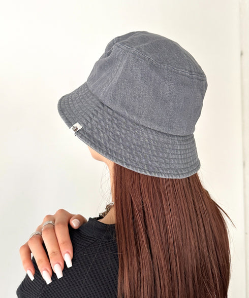 THE NORTH FACE(ザ・ノースフェイス)/ワンポイント ブランドロゴ刺繍 バケットハット/STANDARD BUCKET HAT | IM5242030 | グレー
