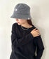 THE NORTH FACE(ザ・ノースフェイス)/ワンポイント ブランドロゴ刺繍 バケットハット/STANDARD BUCKET HAT | IM5242030 | グレー