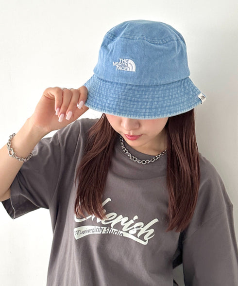 THE NORTH FACE(ザ・ノースフェイス)/ワンポイント ブランドロゴ刺繍 バケットハット/STANDARD BUCKET HAT | IM5242030 | ブルー