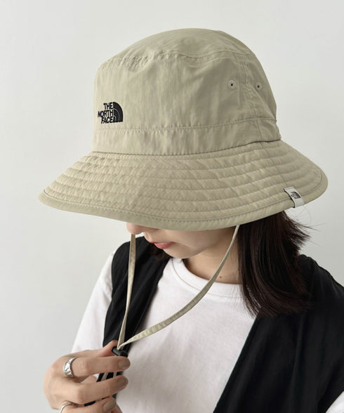 国内未発売 THE NORTH FACE(ザ・ノースフェイス)/吸湿速乾 冷感素材 ナイロンバケットハット サファリハット アドベンチャーハット/STANDARD LT BUCKET HAT | IM5242032 | ライトベージュ