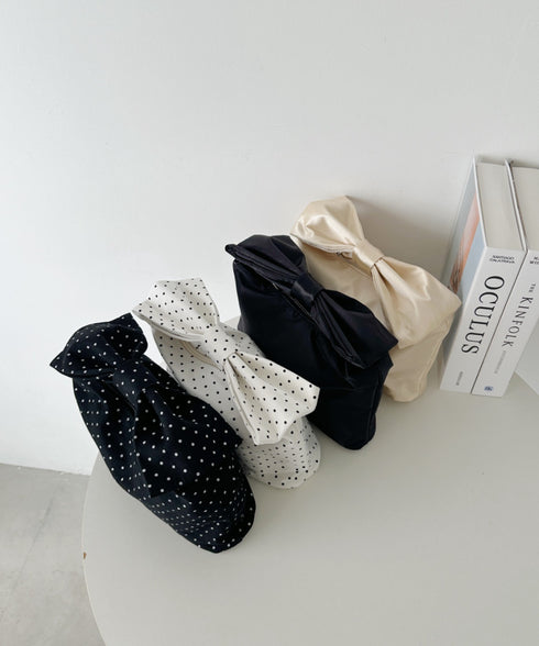 リボンモチーフ スクエアハンドバッグ | CL1241494 | ゴールド